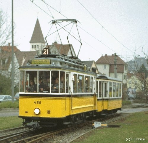 Der 418'er der SHB